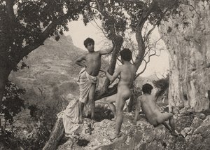 Étude de nus masculins - Baron Wilhelm von Gloeden