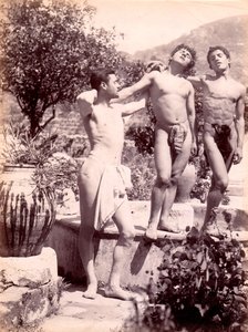 Étude de nus masculins - Baron Wilhelm von Gloeden