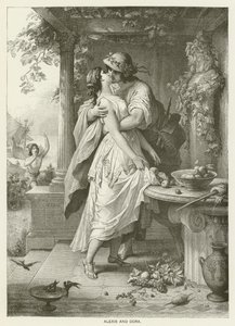 Alexis et Dora - Wilhelm von Kaulbach