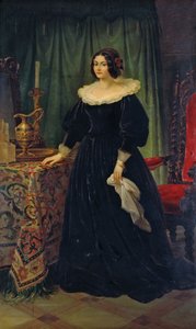 Portrait de la danseuse Lola Montez 1821-1861 - Wilhelm von Kaulbach