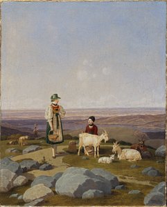 French : Sur la Geisalm On the Geisalm - Wilhelm von Kobell