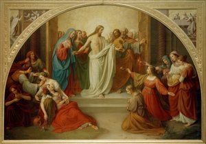 W. v. Schadow, Les vierges sages et folles - Friedrich Wilhelm von Schadow