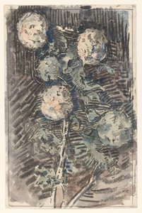 Branche avec fleurs blanches - Wilhelmus Johannes Steenhoff