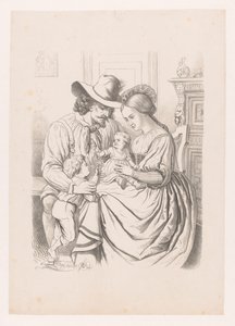 Famille avec jeunes enfants