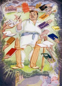 Le rêve de Potts Minor avant le match de cricket de l