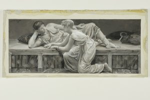 Elle ne dit rien, mais pâle et douce, se leva et s