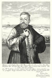 Adam Kazanowski, noble polono-lituanien (gravure) - Willem (c.1597 1660) Hondius