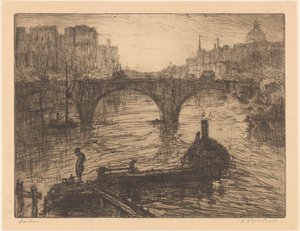 Londres - Willem Adrianus Grondhout (signed by artist)
