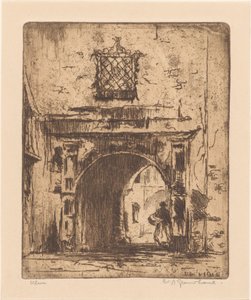 Ulm - Willem Adrianus Grondhout (signed by artist)