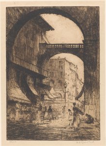 Vérone - Willem Adrianus Grondhout (signed by artist)