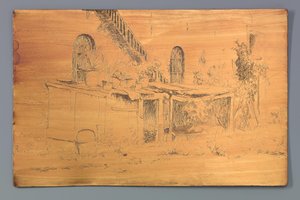 Vieux poulailler à Voorburg - Willem Adrianus Grondhout