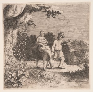 La fuite en Égypte - Willem Basse