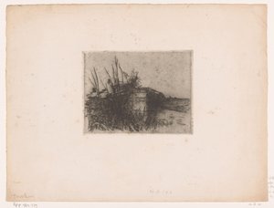 Pont sur un fossé, près de Giethoorn - Willem Bastiaan Tholen