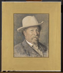Portrait du peintre Gerardus Johannes Roermeester (1844-1936)