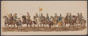 Défilé de Delft de 1862, premier groupe - Willem Bernardus IJzerdraat