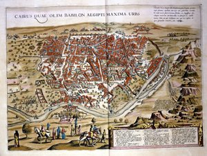 Le Caire. Atlas par Wilhelm Blaeu, Amsterdam 1630 - Willem Blaeu