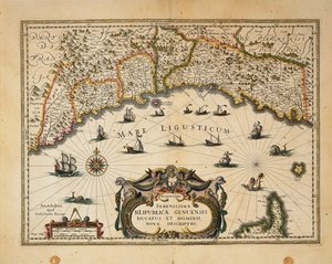Carte du duché de Montferrat, par Willem Blaeu
