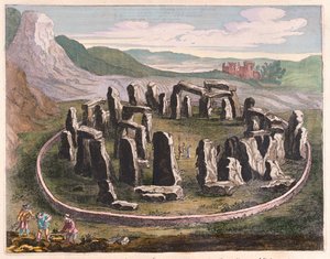 Stonehenge, dans "Theatrum Orbis Terrarum, sive Atlas Novus" de Willem Blaeu, Amsterdam - Willem Blaeu