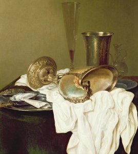 Nature morte avec une coupe de nautile