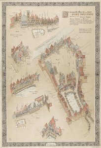 Plan de la vieille Hollande, 1895