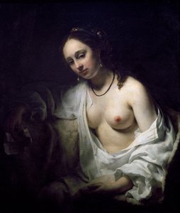 Bethsabée recevant une lettre de David, par Willem Drost