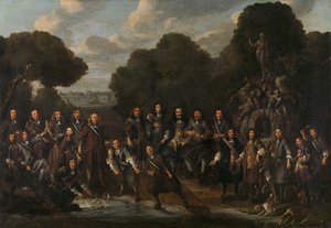 Allégorie sur la prospérité de la pêche néerlandaise après la deuxième guerre anglo-néerlandaise (1665-67) - Willem Eversdijck (attributed to)