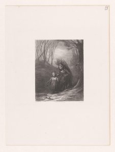 Deux ramasseuses de bois - Willem Frederik Roorda