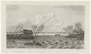 Rupture de digue à Dreumel, 1855