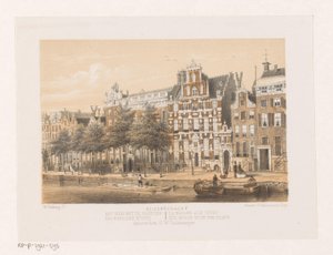 Maison aux Têtes sur le Keizersgracht - Willem Hekking jr.