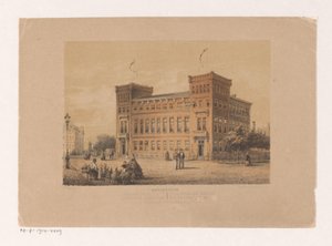 Maison des marins sur le Kadijksplein à Amsterdam - Willem Hekking jr.