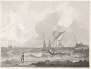Bateaux de pêche près d