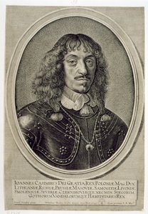 Jean Casimir Vasa (1609-72) Roi de Pologne, 1649 - Willem Hondius
