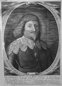 Roi Władysław IV Vasa de Pologne 1595-1648, Tsar de Russie, 1637 - Willem Hondius