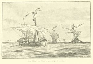 Le comte Guillaume Ier de Hollande en route pour la 5e croisade, 1217 - Willem II Steelink