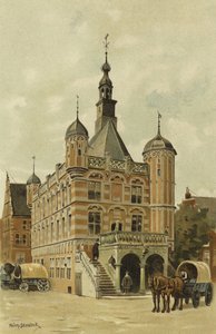 Waag (Maison de pesée), Deventer, Pays-Bas, 1528