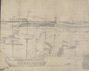 La flotte hollandaise à Copenhague 1658 - Willem I van de Velde