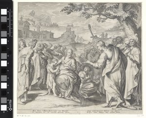 Le Christ bénit les enfants - Willem Isaacsz. van Swanenburg