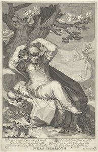 Judas Iscariote se pend - Willem Isaacsz. van Swanenburg