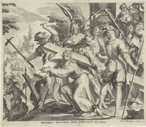 Portement de croix - Willem Isaacsz. van Swanenburg