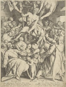 Paralytique descendu par le toit vers le Christ