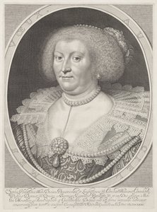 Portrait de Sophie Hedwige de Brunswick-Wolfenbüttel - Willem Jacobsz Delff