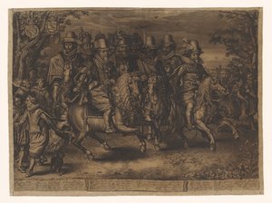 Cortège des six princes de la maison d