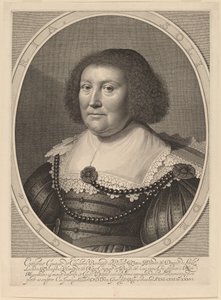 Catherine, Comtesse de Pallandt - Willem Jacobsz Delff after Michiel van Miereveld