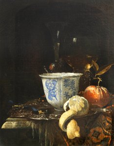 Nature morte au bol de porcelaine chinoise