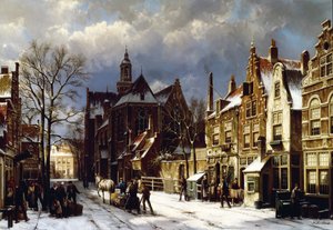 Scène de rue, Amsterdam