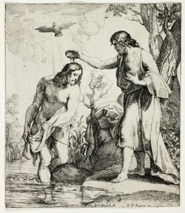 Le Baptême du Christ - Willem Panneels