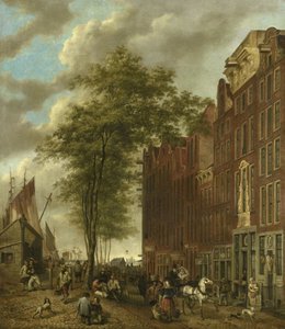 Le marché de la pierre à aiguiser, Amsterdam - Willem Pieter Hoevenaar