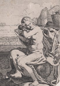 Bethsabée peignant ses cheveux, vers 1615 - Willem Pietersz. Buytewech