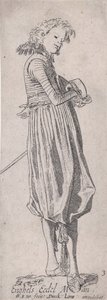Noble anglais, de Noblemen of Different Countries, Planche 3, vers 1615 - Willem Pietersz. Buytewech