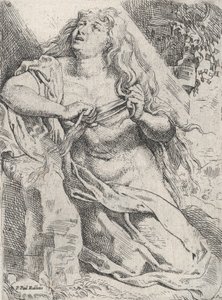 Marie-Madeleine dans le désert, vers 1613-14 - Willem Pietersz. Buytewech